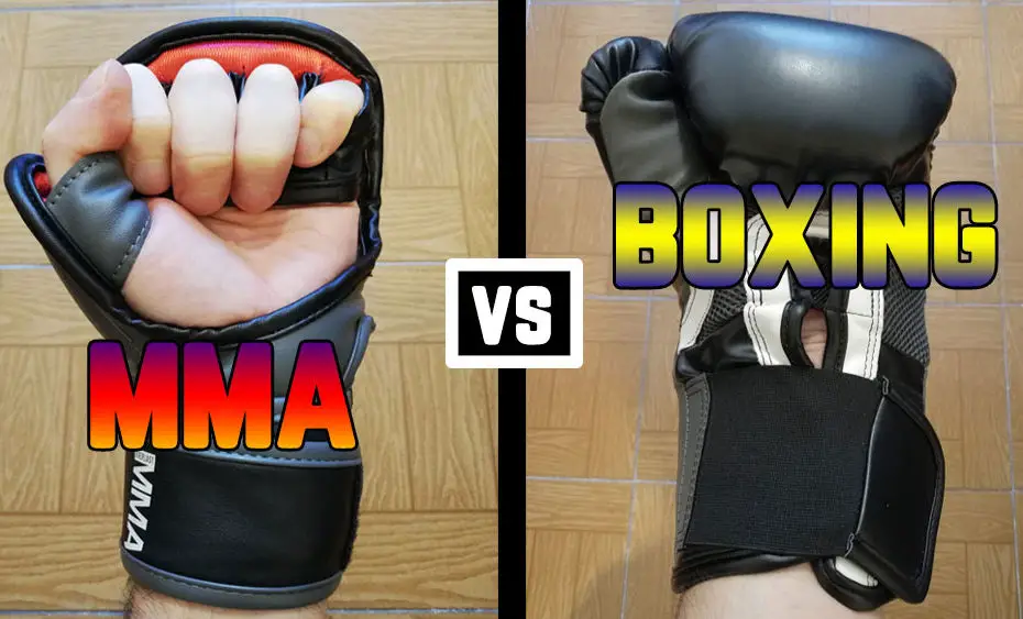 MMA gloves vs Boxing gloves differences,