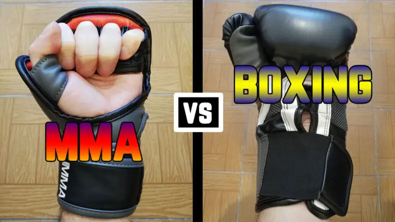 MMA gloves vs Boxing gloves differences,
