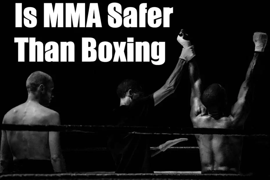 We find out if MMA is indeed safer than boxing.