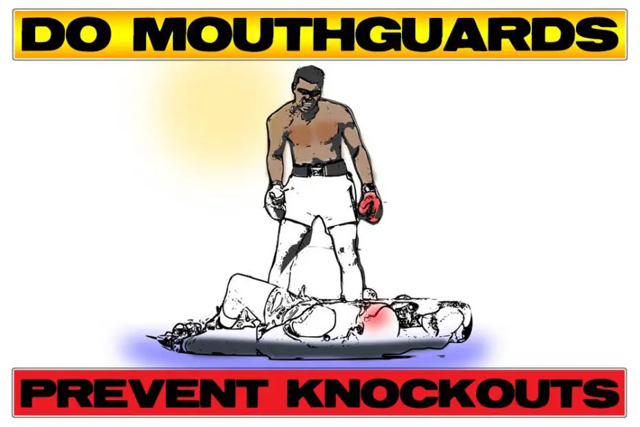 Do mouthguards prevents knockouts Ali vs Liston.