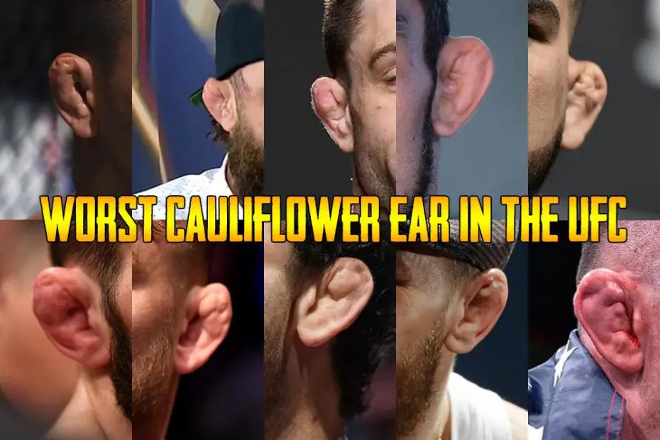 Fighters with the worst cauliflower ear in the UFC.