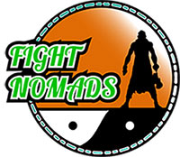 The Fight Nomads website logo.