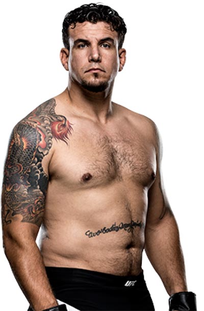 The former UFC heavyweight champion Frank Mir.